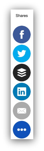 social sharing buttons