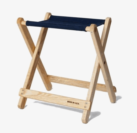 GIF showing a stool