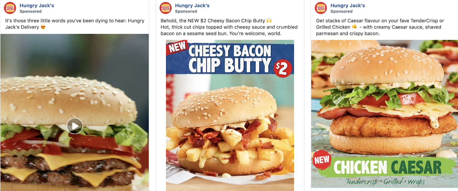 Global Marketing Strategy: Screenshot of Hungry Jack