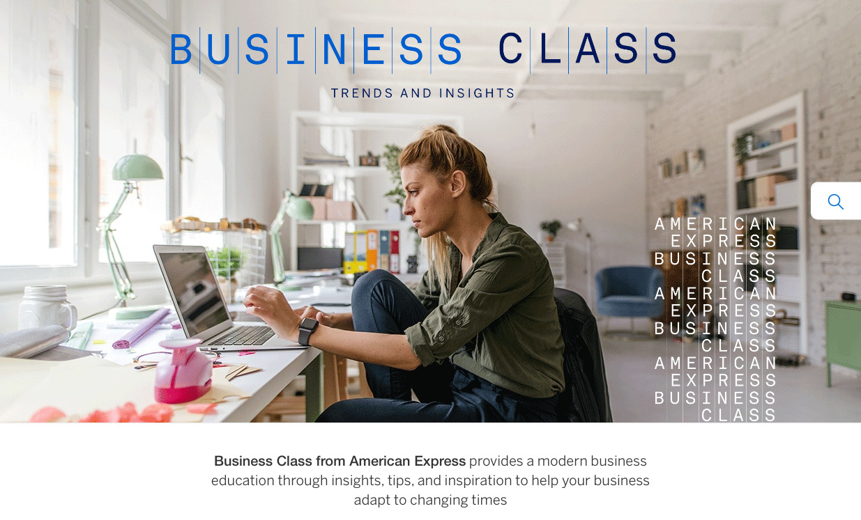 Business Class From American Express