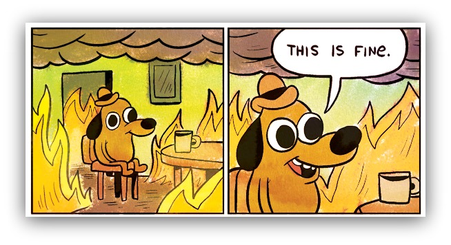 this is fine comic