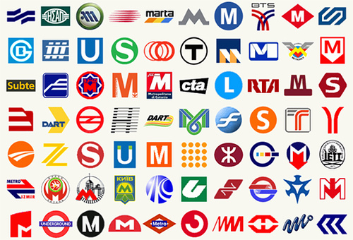 Screenshot showing a lot of different logos