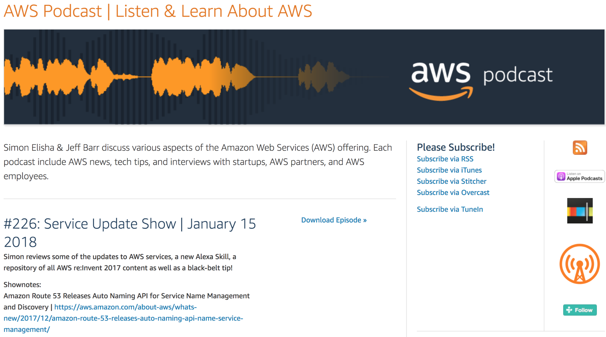 Screenshot showing aws