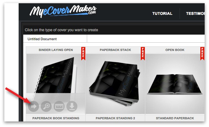 mycovermaker.com templates