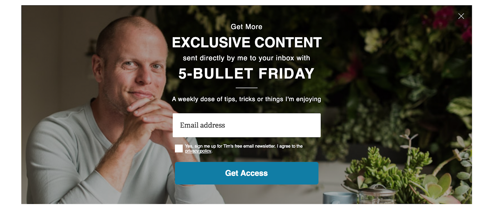 TIM FERRISS’ 5-BULLET FRIDAY NEWSLETTER