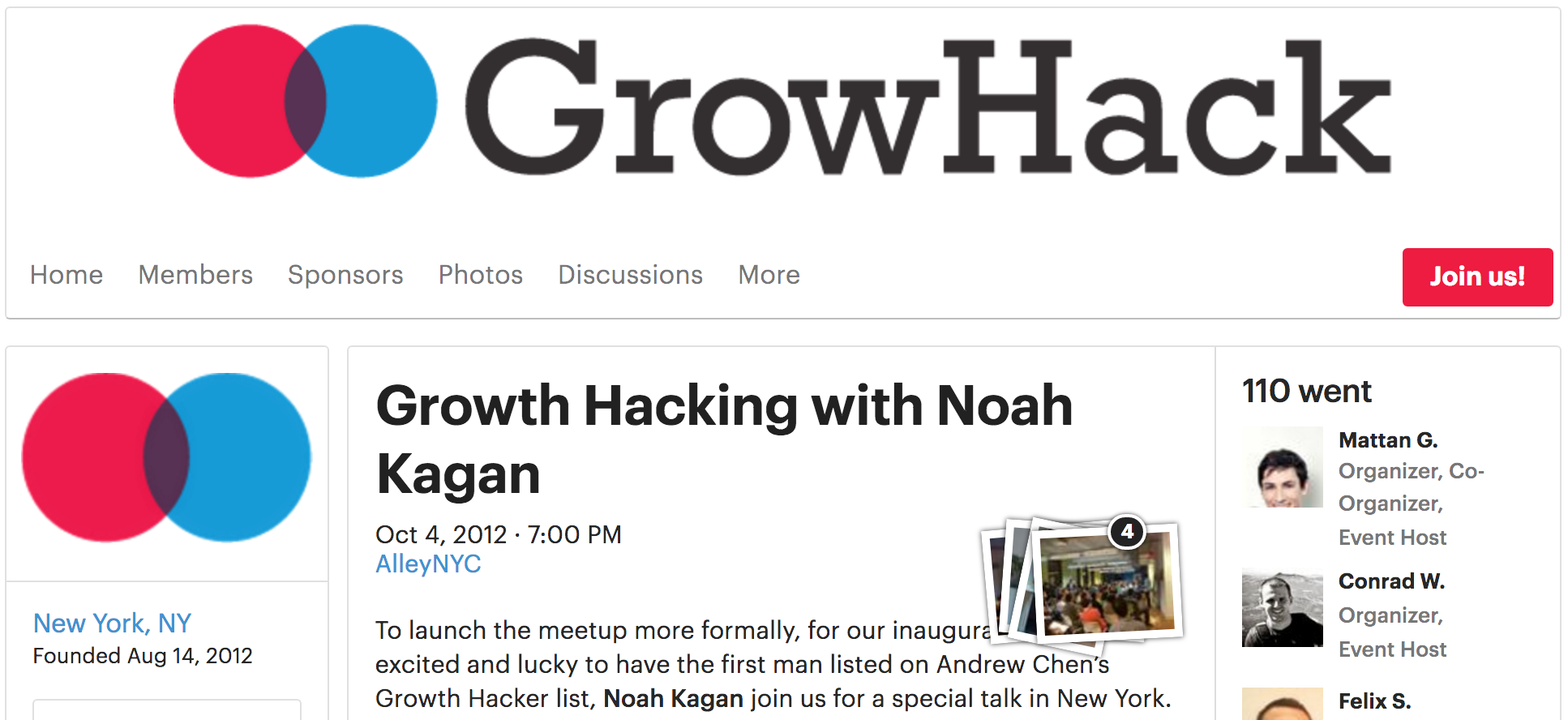 Screenshot of a GrowHack article featuring Noah Kagan