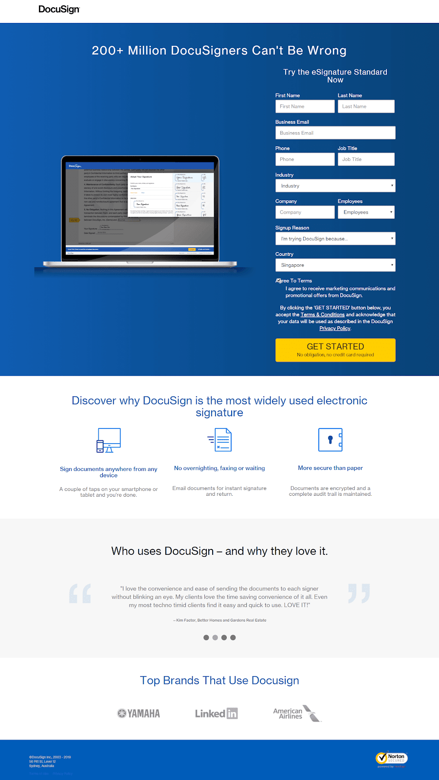 docusign website