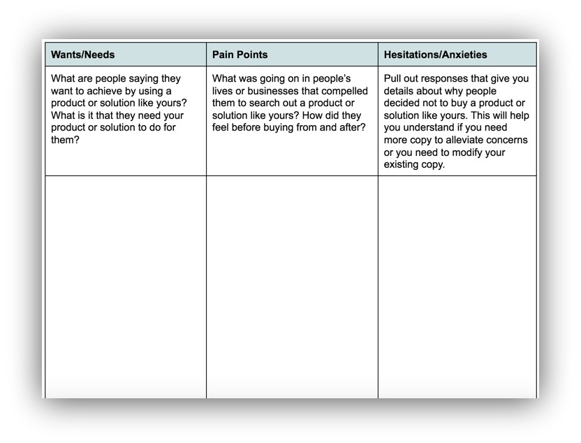 cheat sheet