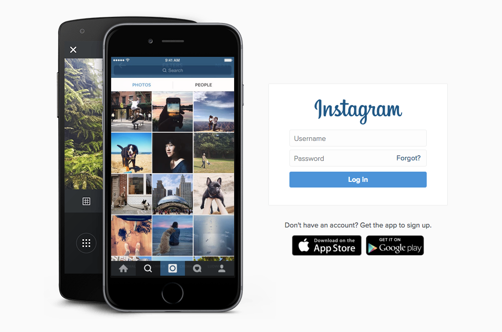 Instagram value proposition example