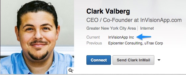 clark valberg ceo cofounder invisionapp.com link to
