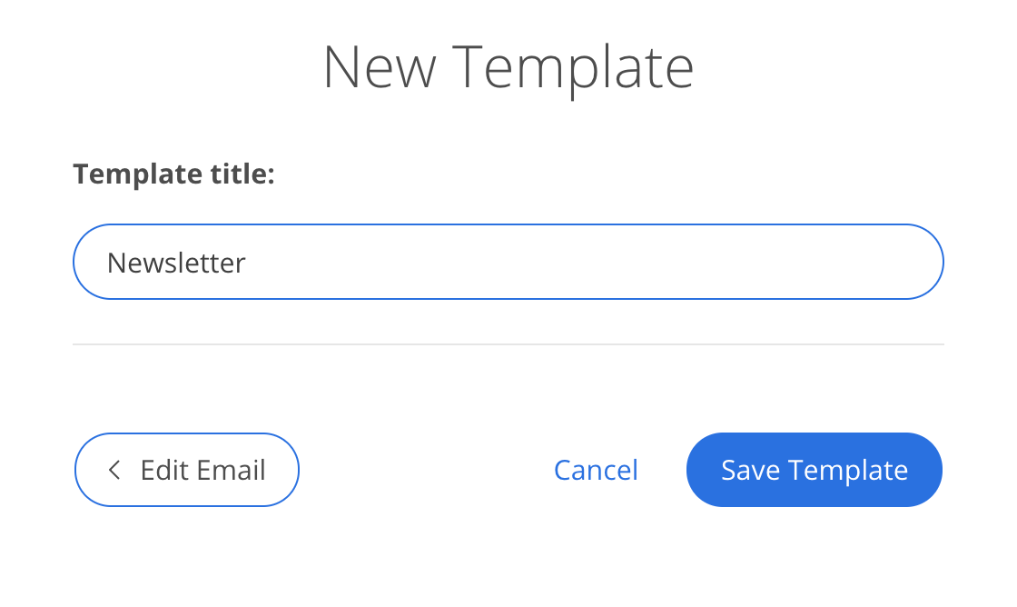 Screenshot of forming new template on Sumo