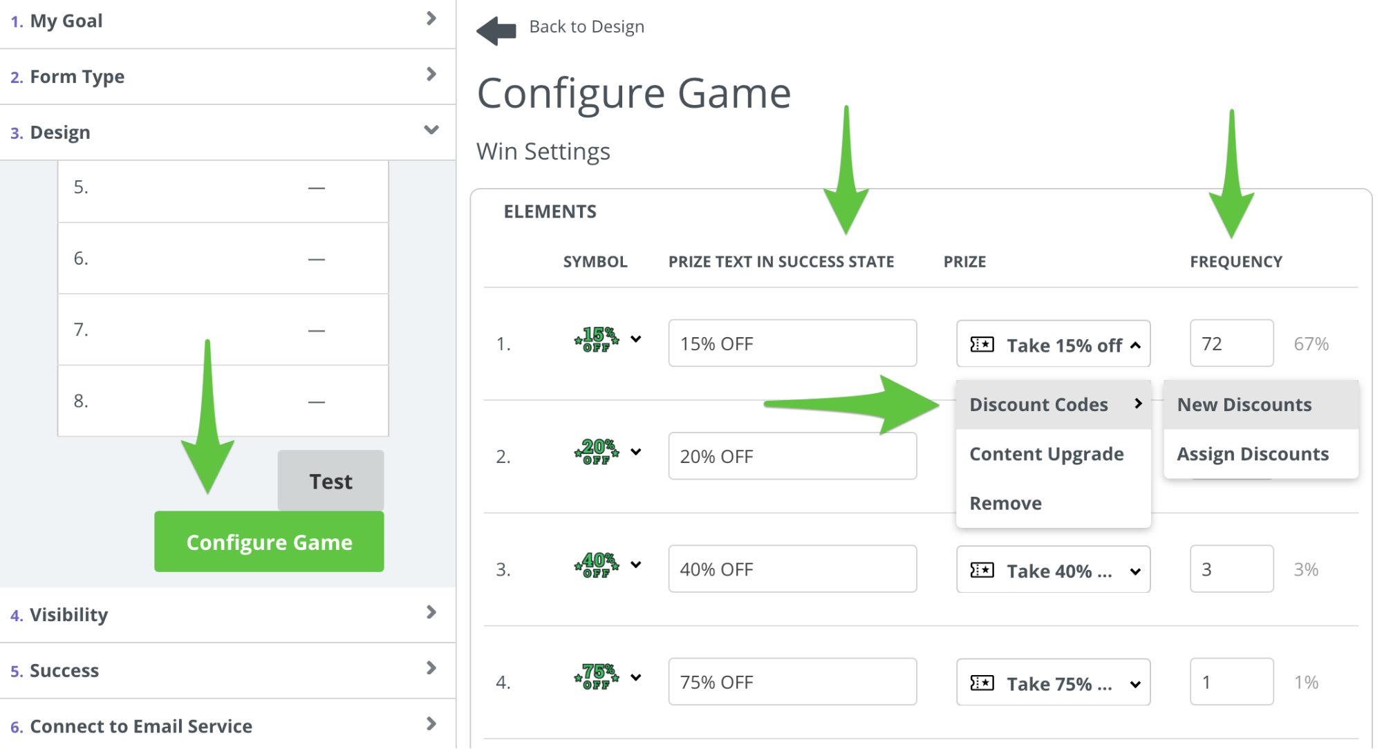 Screenshot showing sumo settings