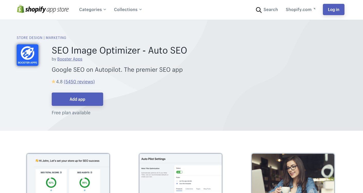 SEO Image Optimizer shopify app