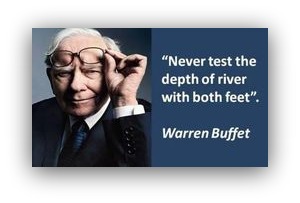 Screenshot of a quote by Warren Buffett