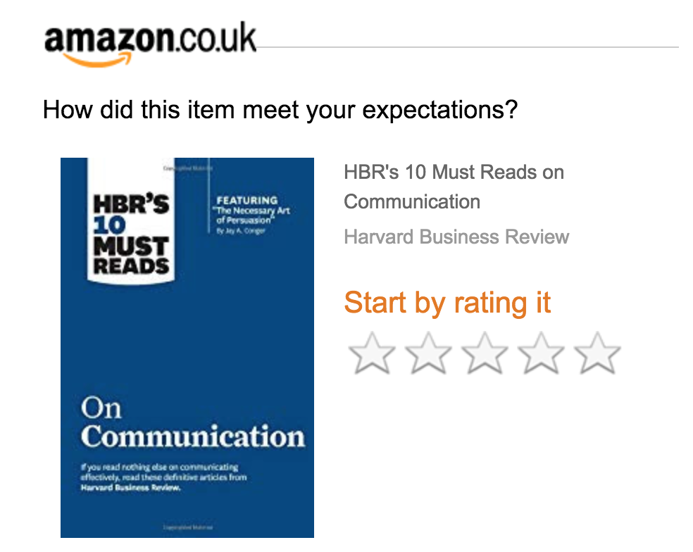 Screenshot showing Amazon review section