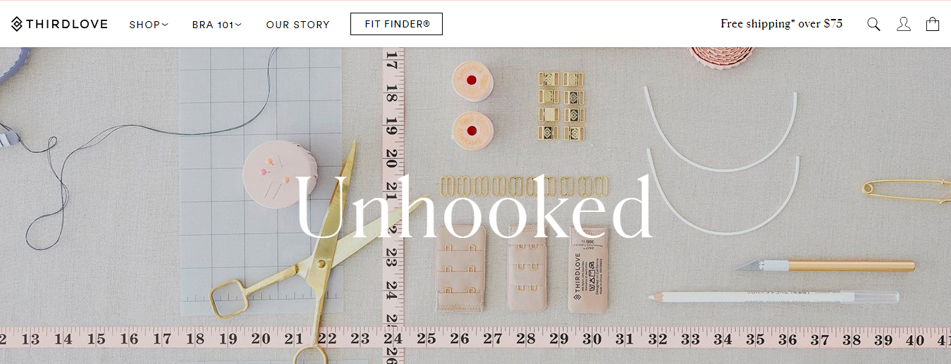 Screenshot showing the Unhoked blog