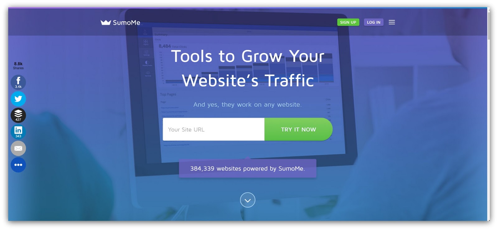 sumo navigation heat maps