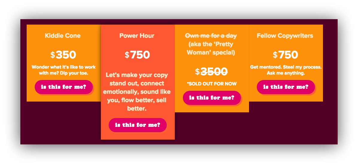 create multiple pricing tiers