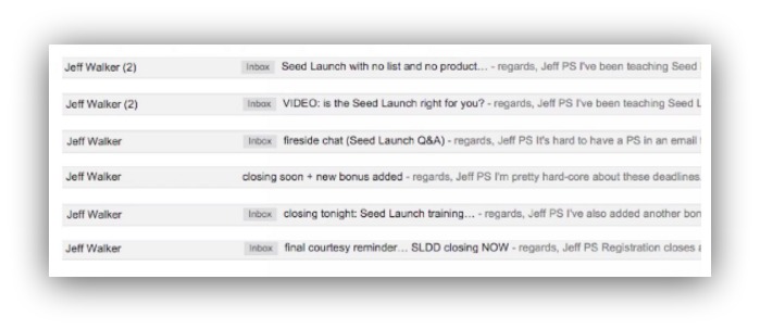 high-converting email sequence