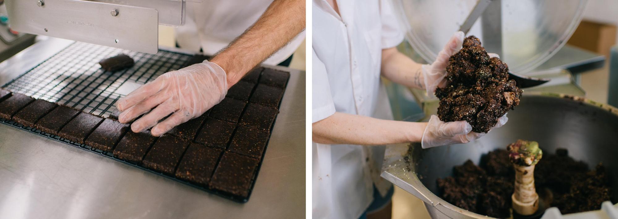 Pictures showing the bearded brothers making their bars