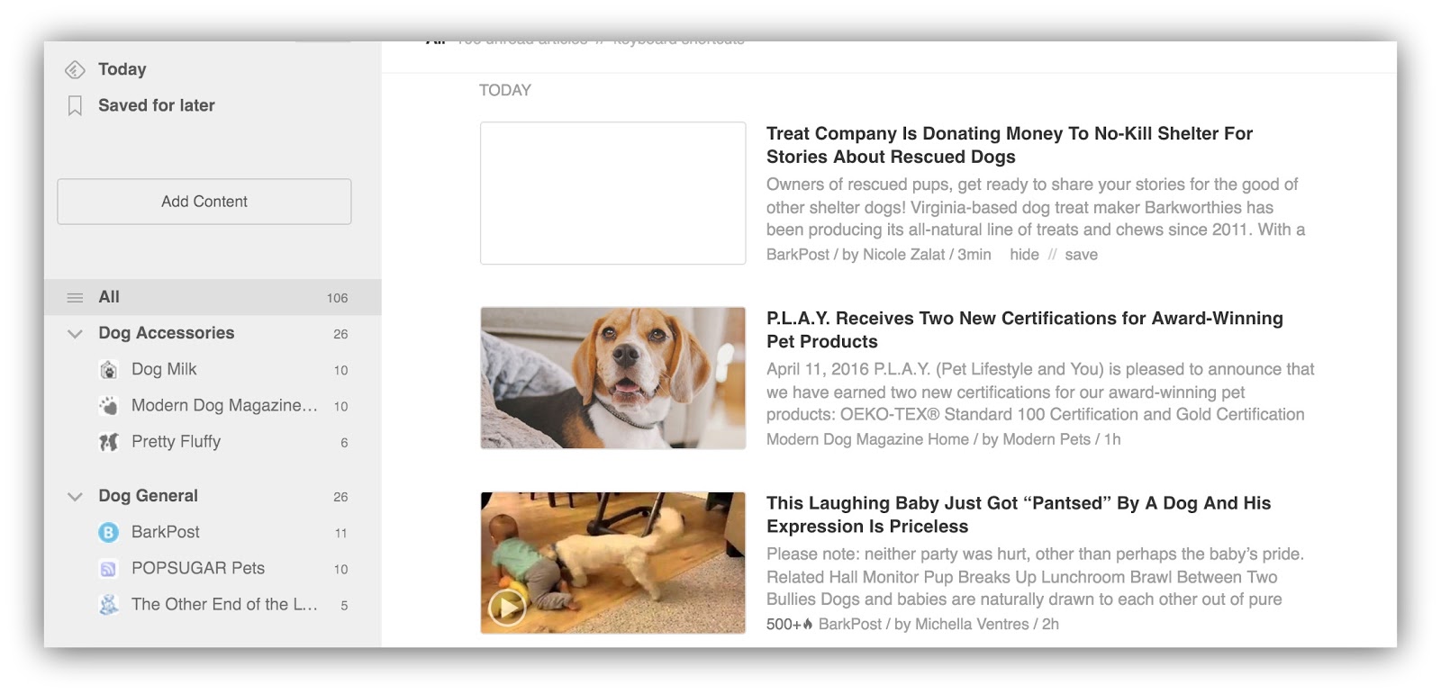 top dog blogs