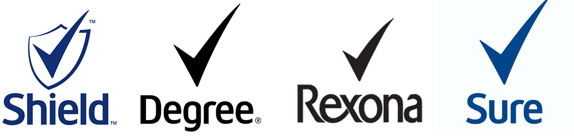 Global Marketing Strategy: Screenshot of Rexona logos in different countries