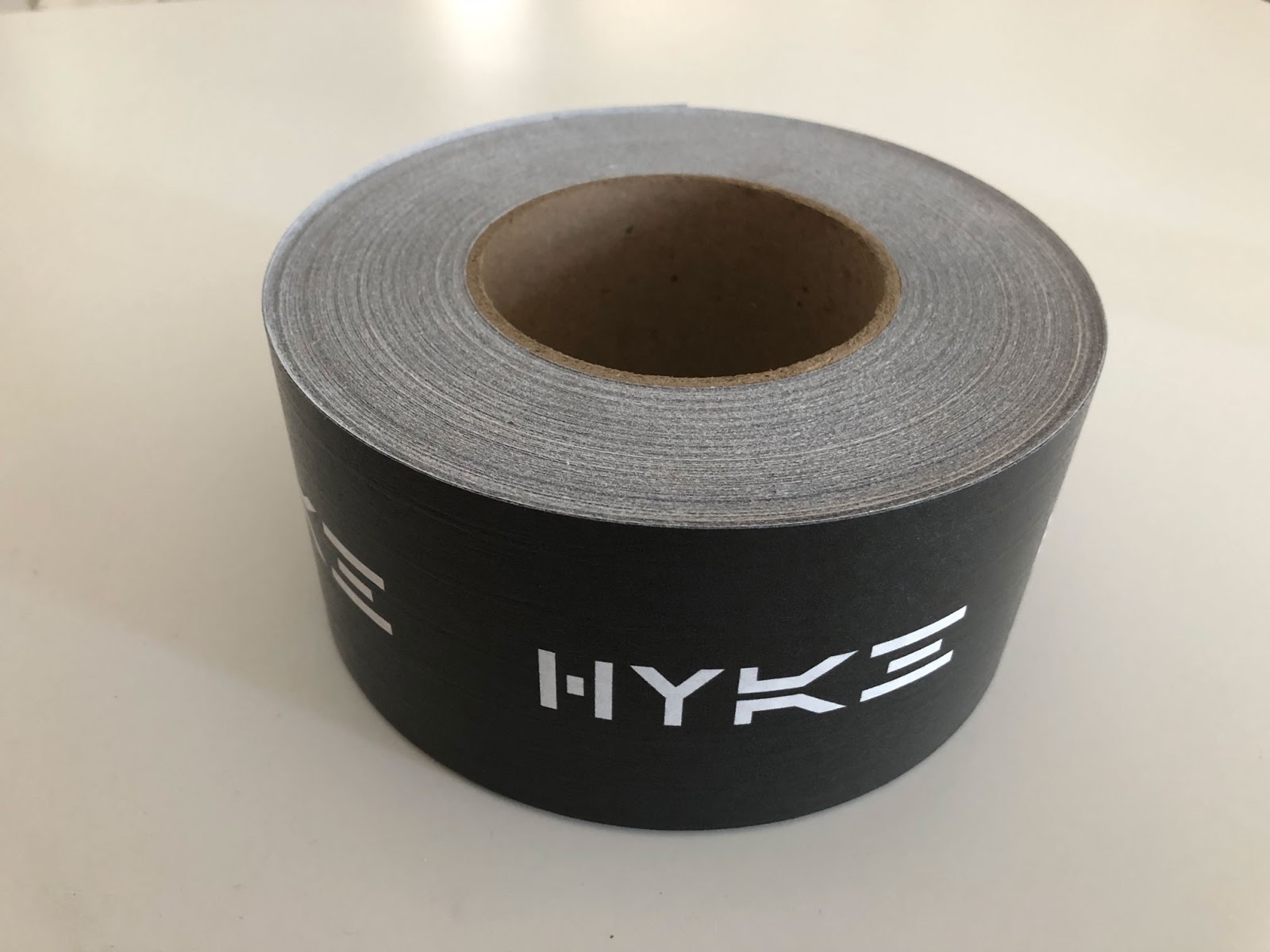 Picture showing HYKE branded tape
