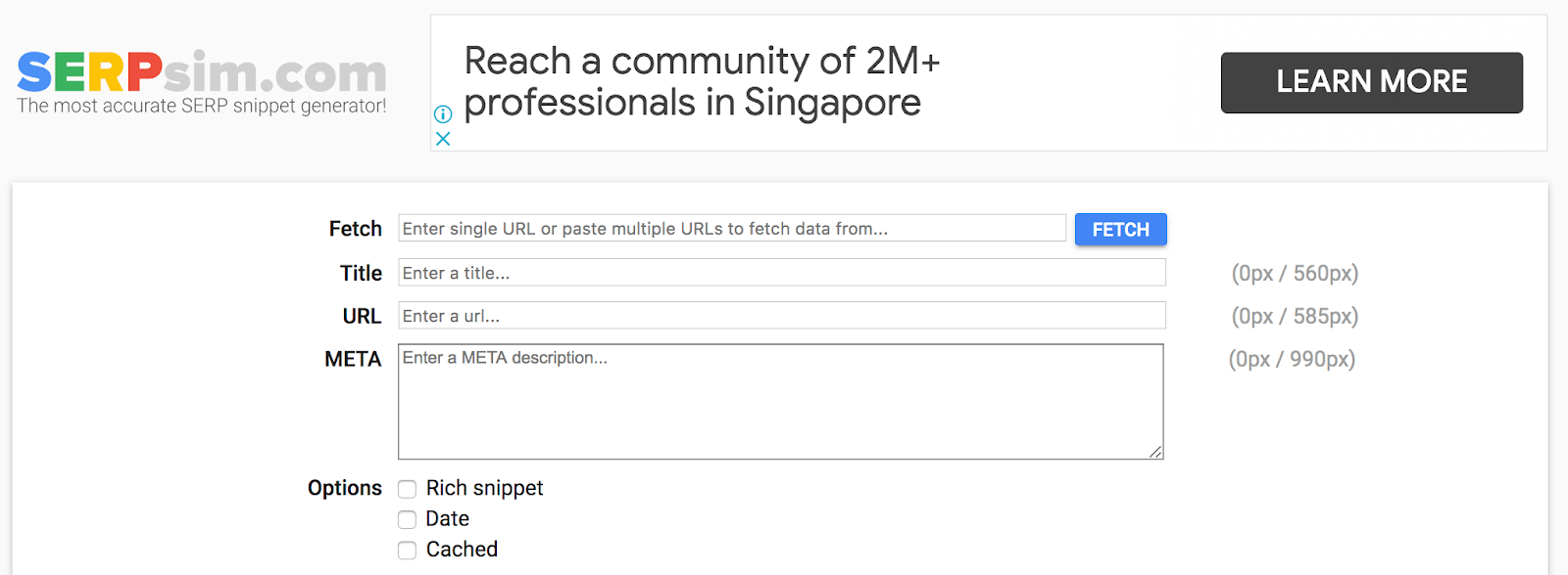  SERPsim to preview and keep Google title tags - approximately 50 - 60 characters and meta descriptions after 155 - 160 characters.