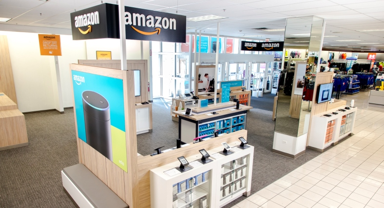 Screenshot showing an amazon retail store