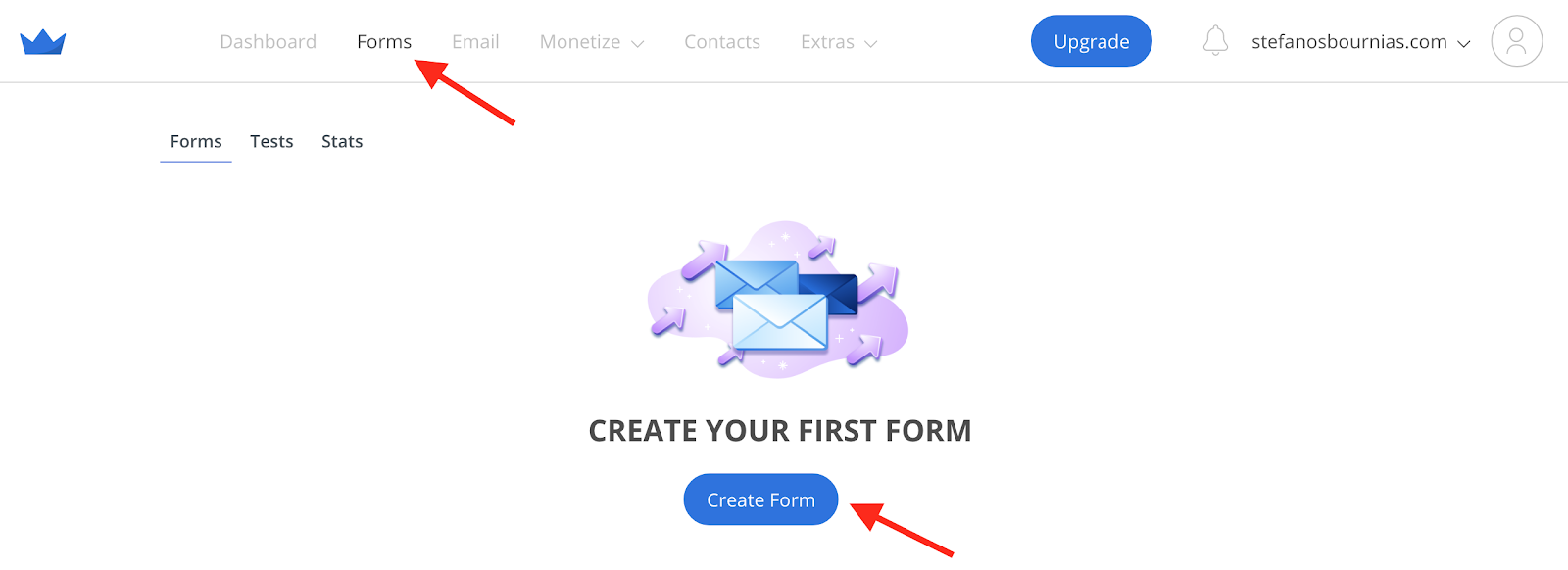 Sumo.com and create a form.