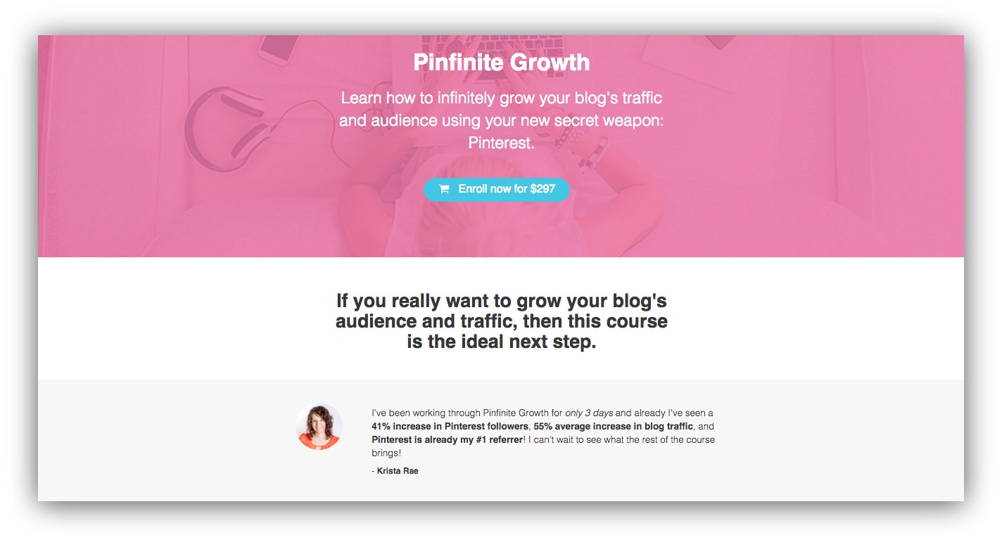 pinfinite growth pinterest