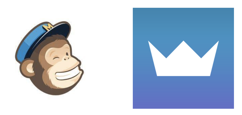 Screenshot showing MailChimp and Sumo logos
