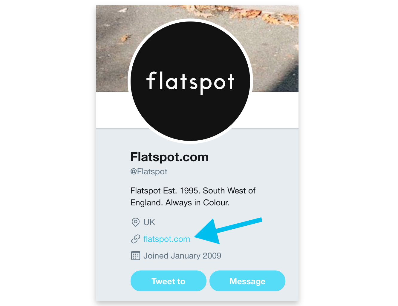 Screenshot showing flatspot