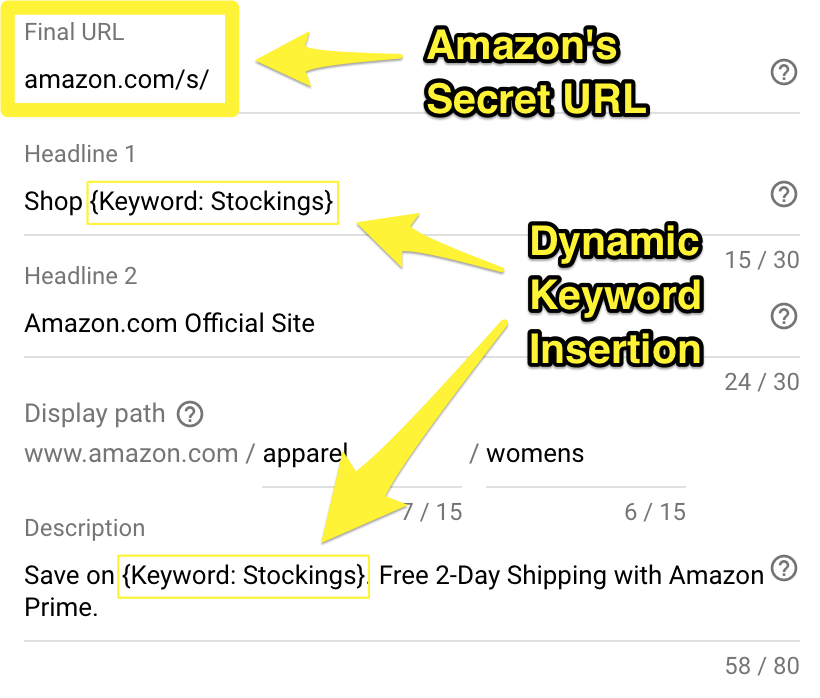 Screenshot showing information about an amazon product