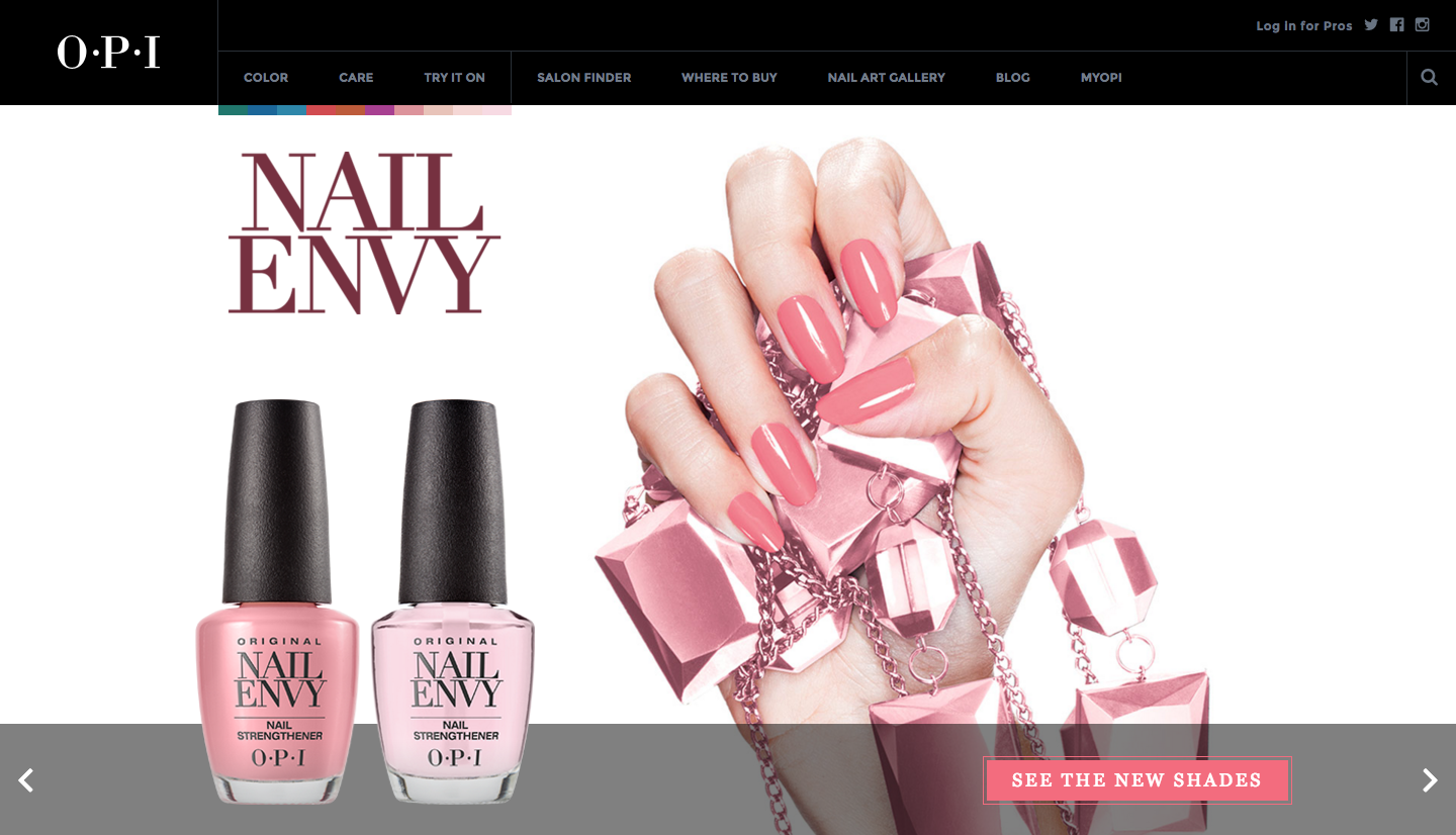 OPI using a power word to make their product more appealing