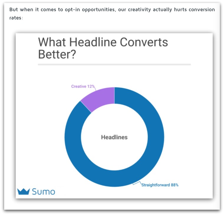 what headline converts better