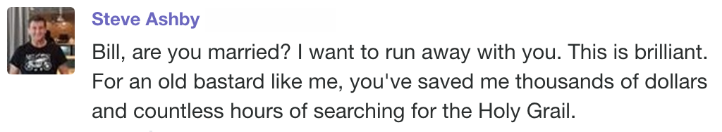 Screenshot showing showing a comment