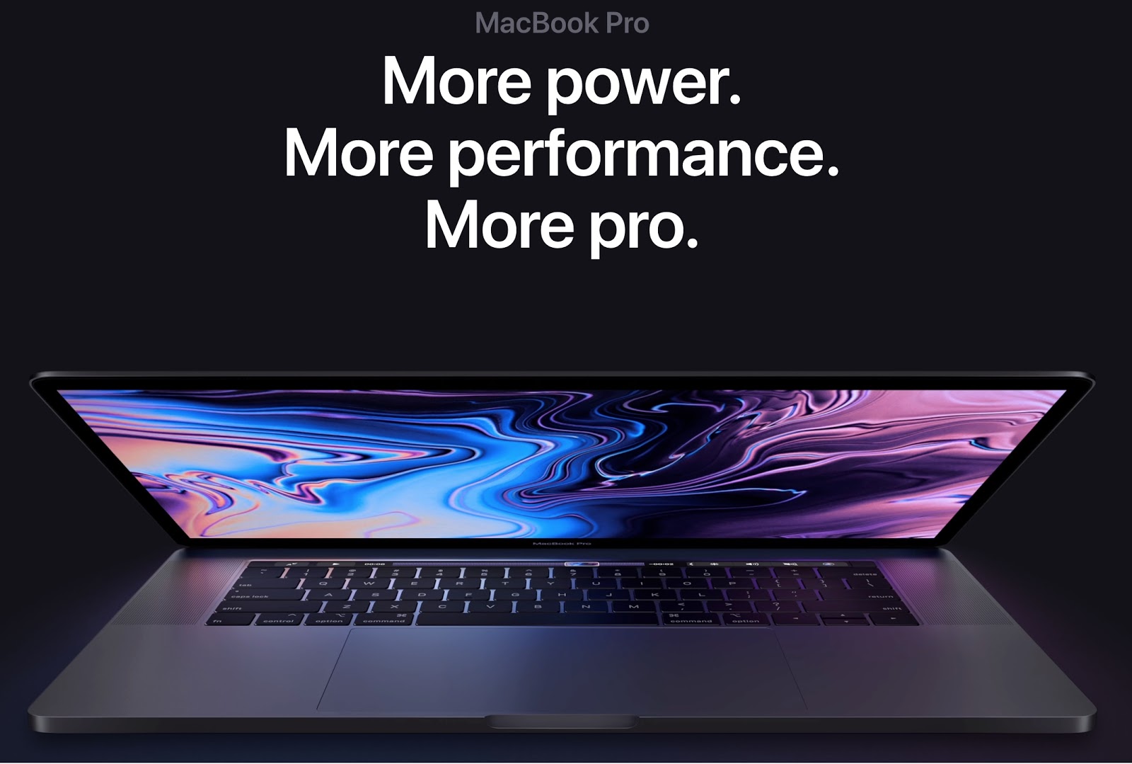 Screenshot showing the MacBook Pro