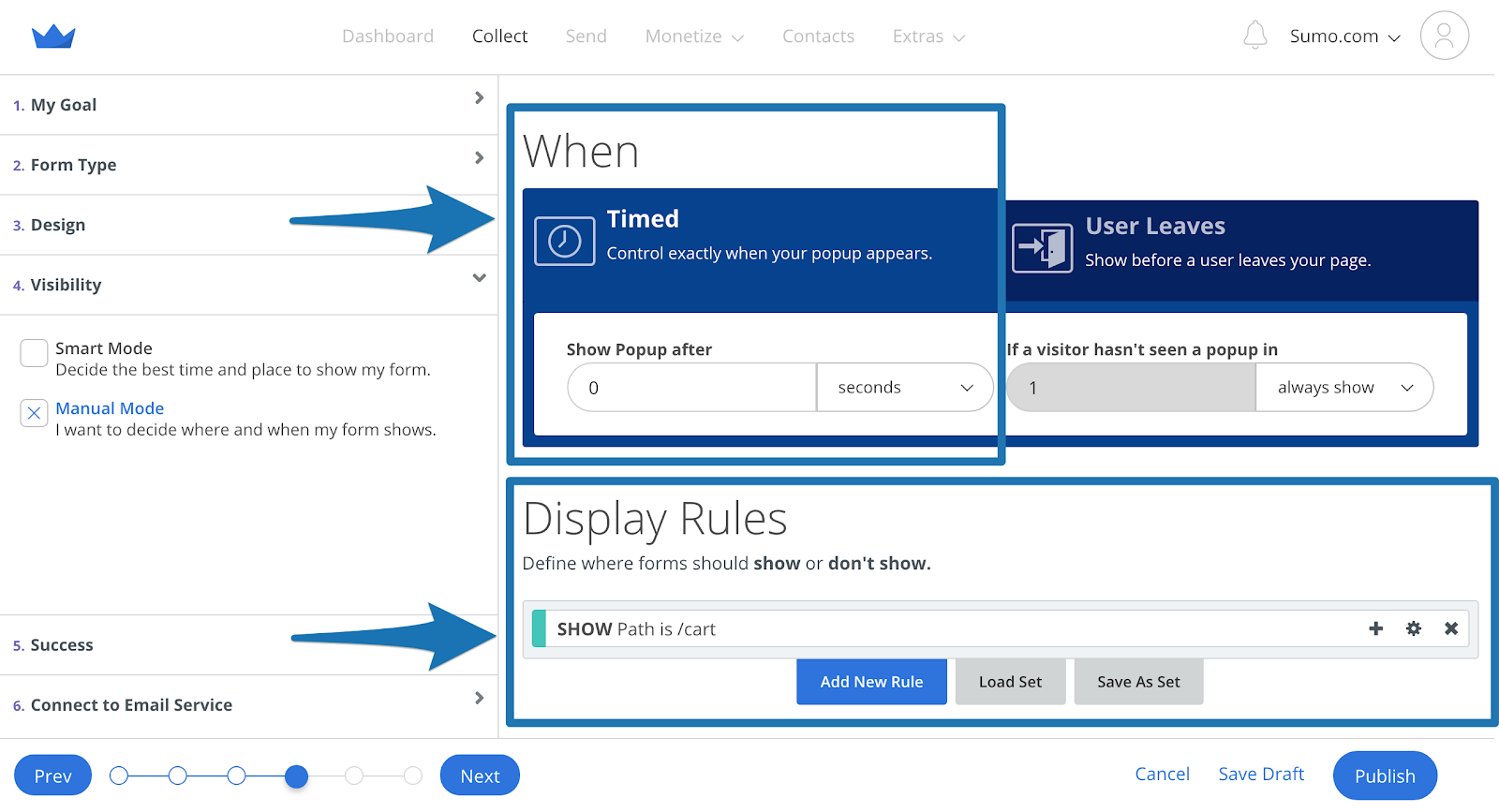 Screenshot showing the Sumo dashboard