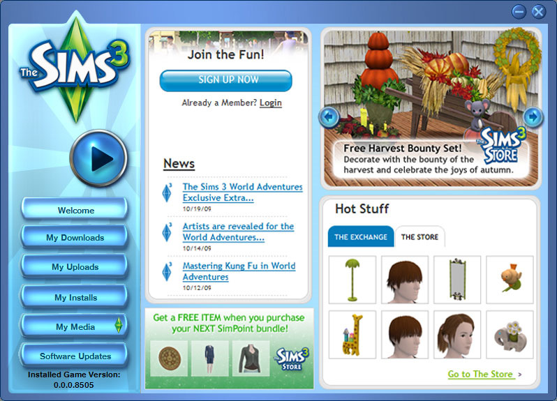 Sims 3 value proposition example