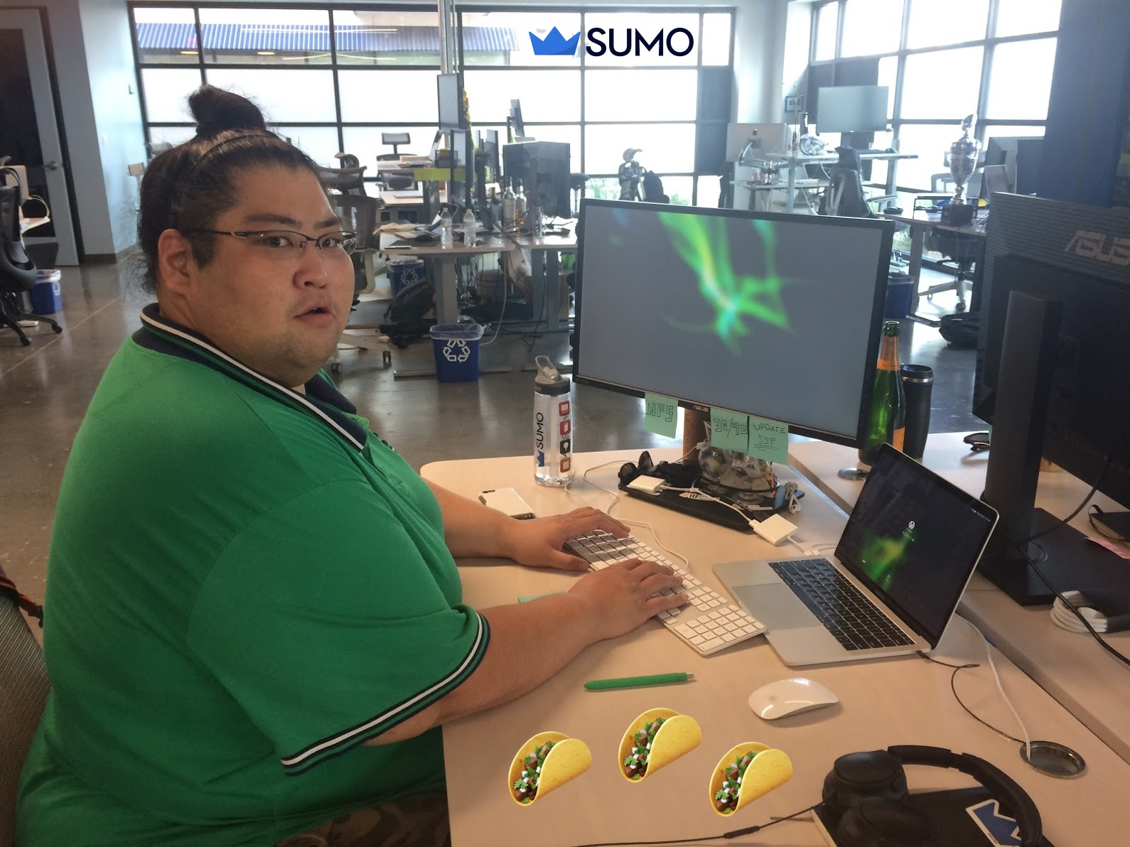 Picture of the sumo headquarters