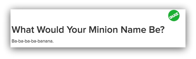 what would your minion name be