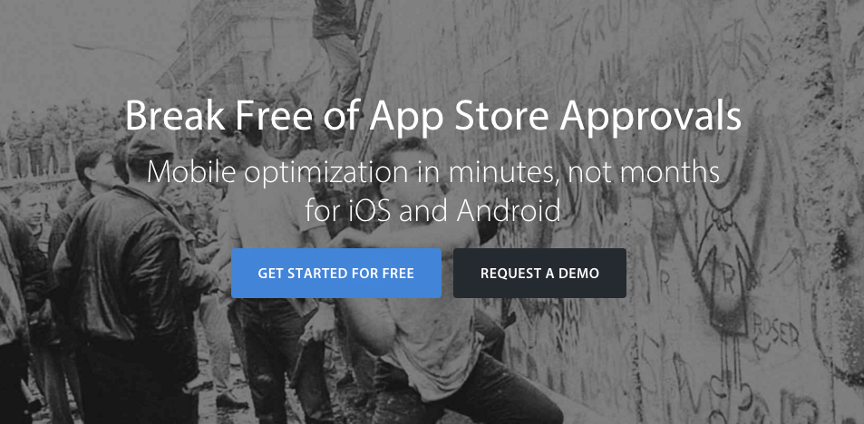 App Store product value proposition example