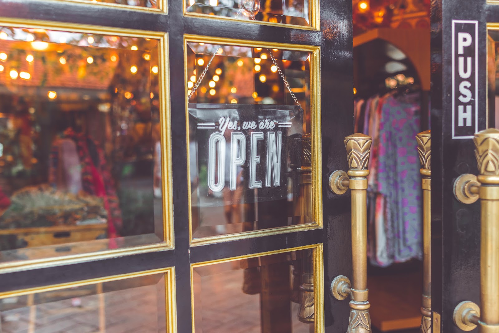 Picture showing a storefront