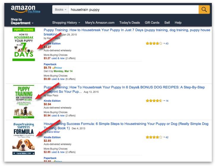 amazon keyword phrase